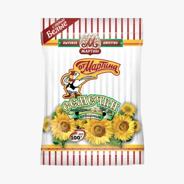 White Sunflower Seeds "От Мартина" 150g With Salt
