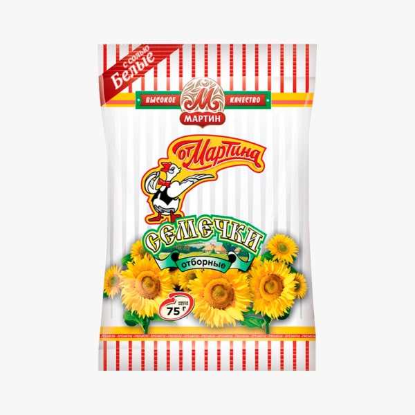White Sunflower Seeds "От Мартина" 75g With Salt