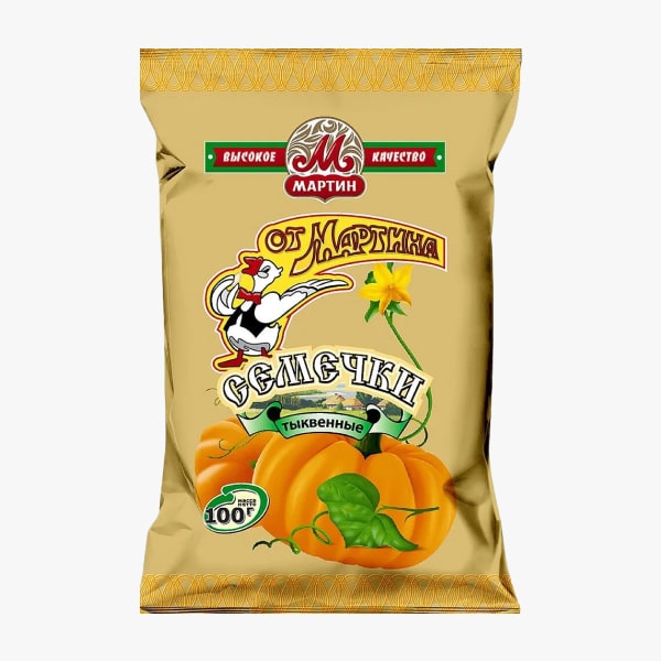 Unpeeled Pumpkin Seeds "От Мартина" 100g With Salt