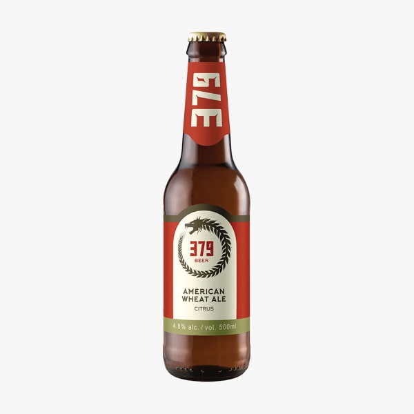 Գարեջուր «379 American Wheat Ale» ցիտրուս 0,33լ