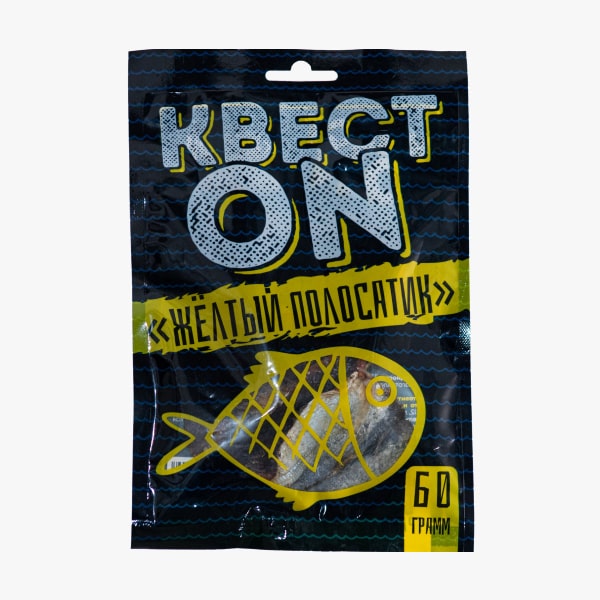 Желтый Полосатик "Квест ON" 60г