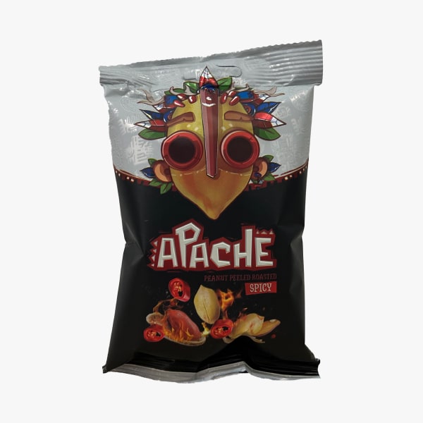 Арахис Очищенный Жареный "Apache" 80г Острый