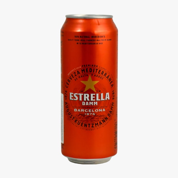 Գարեջուր «Estrella Damm» 0,5լ