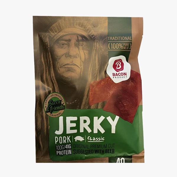 Джерки из свинины "Bacon" 40г