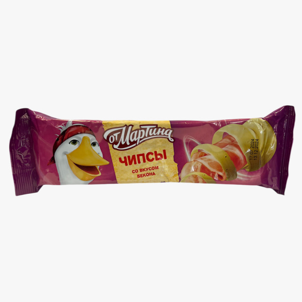 Potato Chips "От Мартина" 100g Bacon