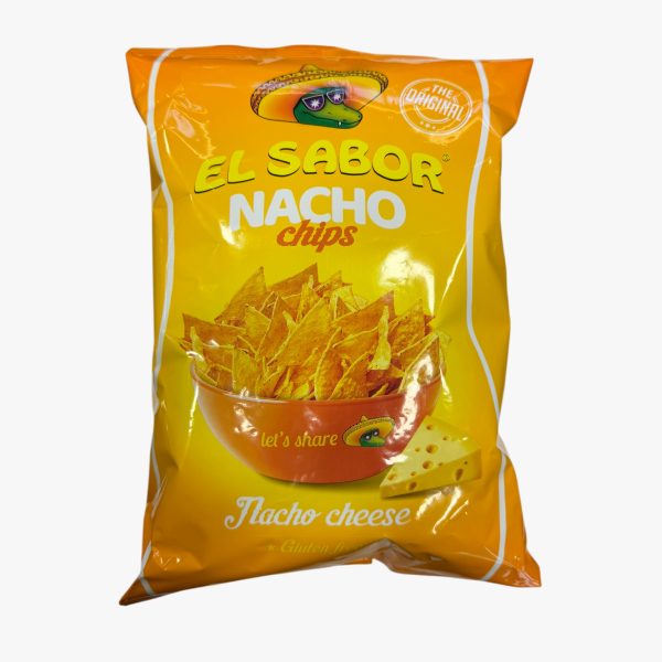 Եգիպտացորենի Չիպս «El Sabor Nacho» պանիր 100գ