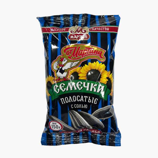 Striped Sunflower Seeds "От Мартина" 150g With Salt