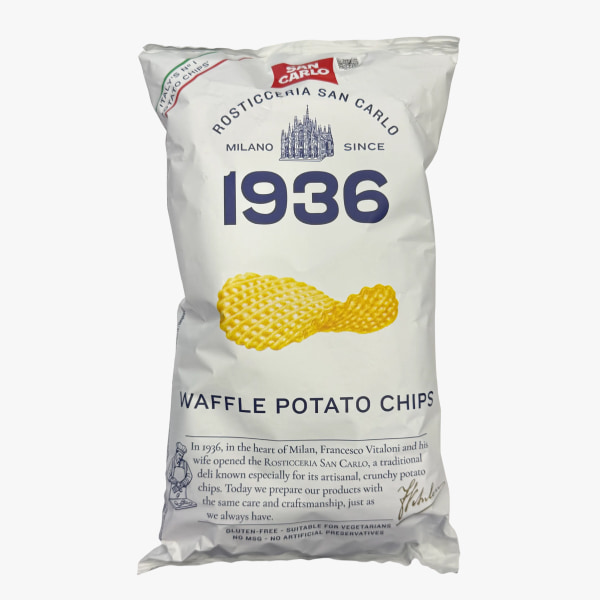 Potato chips "San Carlo"  Waffle-Cut Patato 100g