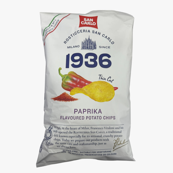 Potato chips "San Carlo"  Paprika 150g