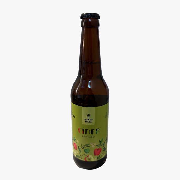 Apple cider "Bloom hills" 0.45l